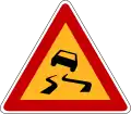 Slippery road