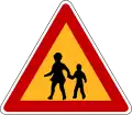 Children crossing ahead