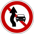 No overtaking