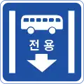 Bus only Lane