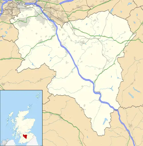 Hamilton Barracks is located in South Lanarkshire