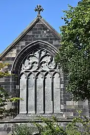 The new east window of 1847–1848