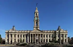 South Melbourne Town Hall in Second Empire style