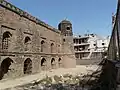 South east corner with Khirki village residential area in the background