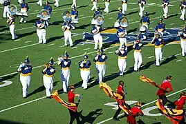 The marching band