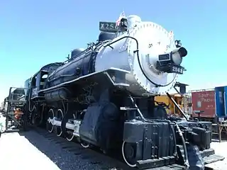 Southern Pacific Railroad Locomotive No. SP 2562 and Tender No. 8365