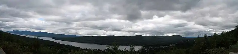 View of southern end of Lake George.