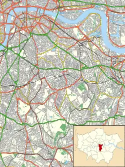 Spa Road Junction rail crash is located in London Borough of Southwark