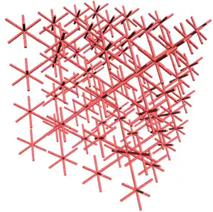 Cube space-filling tree (Iteration 3)