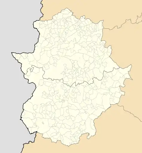 Riomalo de Abajo is located in Extremadura