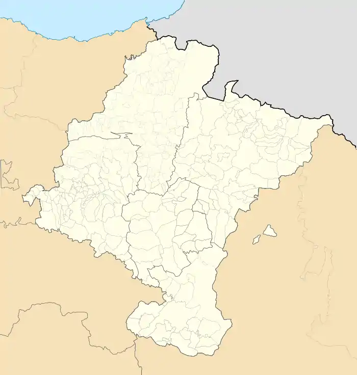 2017–18 Tercera División is located in Navarre