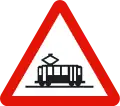 P-6Tram crossing