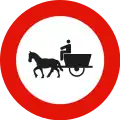 R-113No animal-drawn vehicles