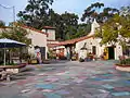 Spanish Village buildings in Balboa Park