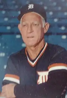 Sparky Anderson managed the Reds for eight seasons and won the World Series in 1975 and 1976  with the team.