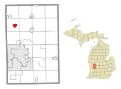 Location within Kent County