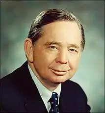 Carl Albert, former U.S. speaker of the House of Representatives