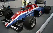 Spirit's first Formula One chassis, the Spirit 201C.