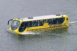 In the water in Rotterdam, 2010