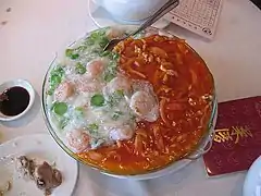 Yin yang fried rice (鴛鴦炒飯) in Canada