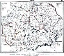 The extension of the Moldovan characteristic isoglosses (1908)