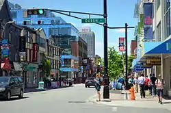 Spring Garden Road at Queen Street