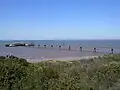 The pier and launching platform for the RNLI at Spurn