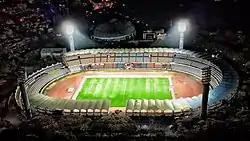 Aerial view Sree Kanteerava Stadium