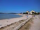 Beach on eastern end