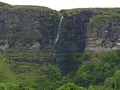 Sruth in Aghaidh an Aird, Ireland's tallest waterfall