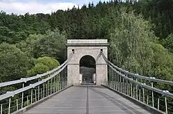 Stádlec Suspension Bridge