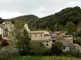 A general view of Saint-Couat-du-Razès