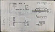 An image of drawng St.Cecilia's Hall Plan created by University of Edinburgh works department. 28.01.1960.