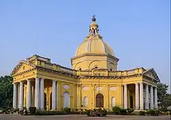 St. James' Church was designed in the Renaissance Revival style and completed in 1836. It is situated on a cruciform plan and consists of neoclassical style porticoes, with a baroque dome in the center.