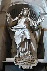 St. Juliana Falconieri, c. 1732, St. Peter's Basilica, Rome.