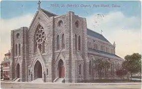 1913 postcard of the cathedral