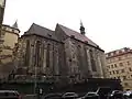 St. Wenceslas' Church at Zderaz from Resslova Street.