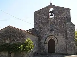 The church in Saint-Amant