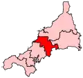 A medium constituency located in the center of the county.