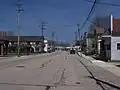 Looking north at downtown St. Cloud