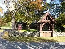 Lychgate at St. Columba's Chapel (Middletown, Rhode Island)