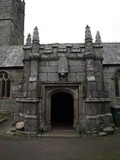 The south porch and sundial