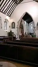 St. Martin's Church. Interior view.