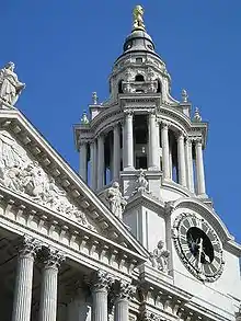 Image 27The Clock Tower of Wren's St Paul's Cathedral (from History of London)