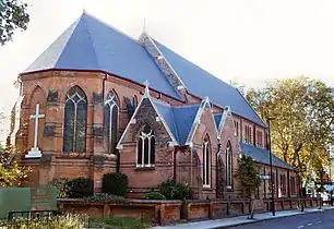 St Alban's Church, opened 1888