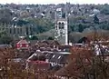 View of the church from Farnham Castle