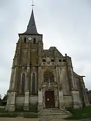 The church in Saint-Aubin-d'Écrosville