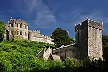 The church below the castle