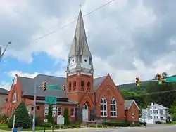 St. Luke Lutheran Church on Pennsylvania Avenue in Centre Hall