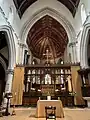 Sir Arthur Blomfield's screen in St Matthias, Richmond